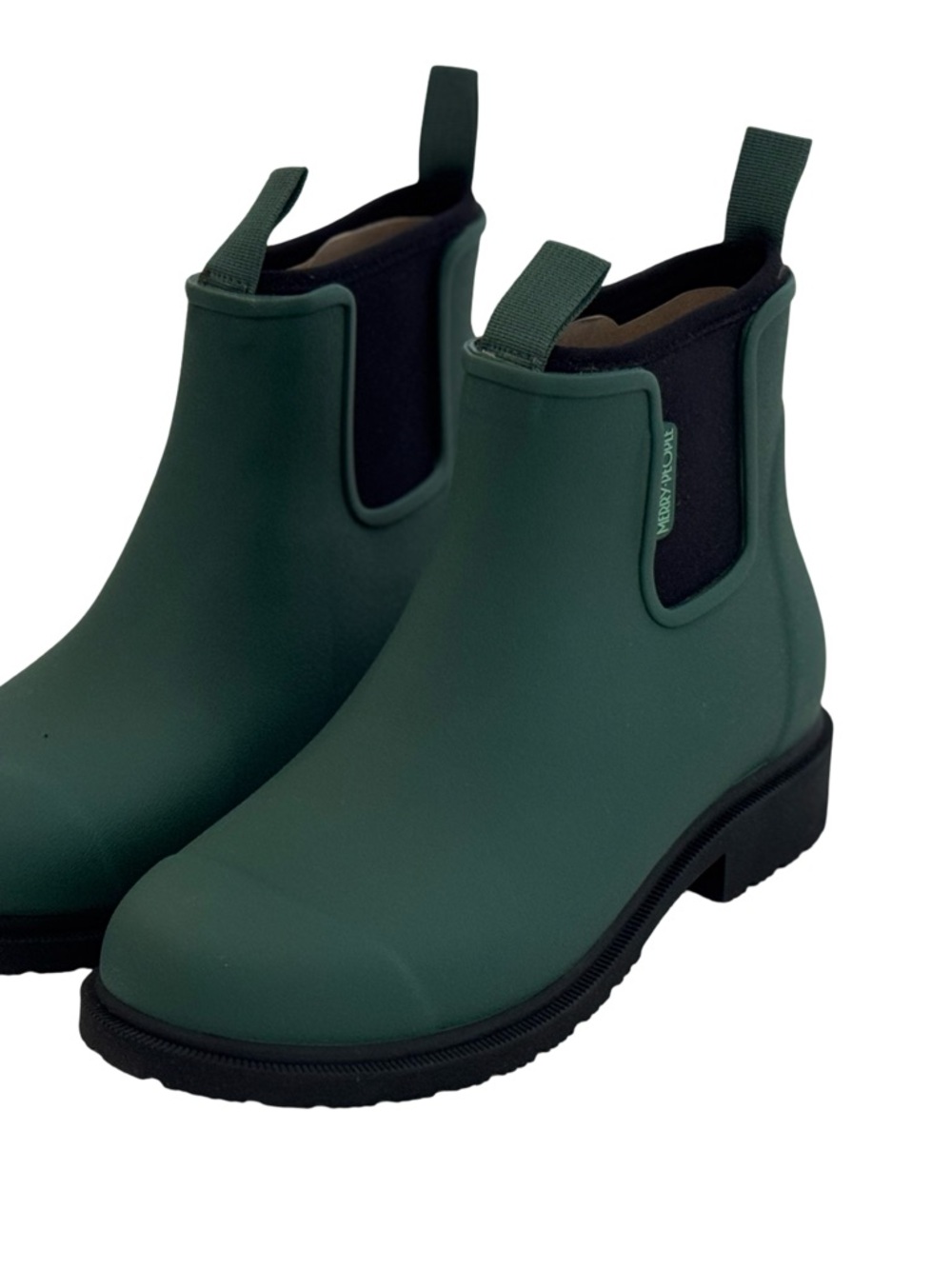 Women’s Rain Boots in Alpine Green & Black